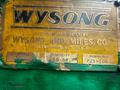 4' X 10 GA WYSONG MODEL #1048 P21 10 GAUGE X 48" MECHANICAL POWER SQUARING SHEAR : YOBRO 26147
