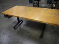 Table, Electric Adjustable Height - Portable On Casters- Auction Item