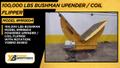 100,000 LBS BUSHMAN MODEL #MR9604 POWERED UPENDER / COIL FLIPPER WITH ROTATION: YOBRO #24612