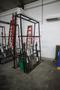 Vertical Material Storage Rack with Contents- Auction Item