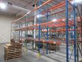 Pallet Racking - (2) Back to Back Bays: (9) 14'H x 42" (3) 16'H x 42" Uprights, Teardrop Style, (30) 8' Shelves, Wire Decking- *NO CONTENTS*- Auction Item