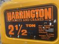 2-1/2 TON X 70&#039; LIFT HARRINGTON ELECTRIC CHAIN HOIST: STOCK #77007