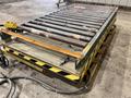 4,000 LB X 72" X 36" SOUTHWORTH MODEL #LS4-36 HYDRAULIC LIFT TABLE WITH ROLLER CONVEYOR TOP: STOCK #20895