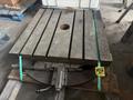 36" X 36" MANUAL  ROTARY TABLE. STOCK # 0668325