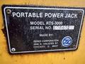 (4)  ZENEX CORPORATION MODEL RTS-3000 PORTABLE ELECTRIC POWER VEHICLE LIFT JACKS: STOCK #17222