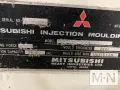 937 TON 155 OZ MITSUBISH MODEL 950MMJW-160 INJECTION MOLDING MACHINE MFG 2000