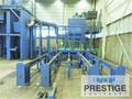 Wheelabrator Schlick RB 2600 Plate 6-Wheel Vertical Through Feed Shotblaster
