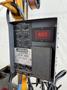 LINCOLN IDEALARC PULSE POWER 500 WELDER W/ BOOM AND LINCOLN LN-9F WIRE FEEDER. STOCK #0627922.