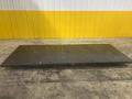 48&quot; X 120&quot; X 2&quot; THICK STEEL FLOOR / BOLSTER PLATE: STOCK #22741