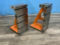 PAIR OF 24" X 10-3/4 G &amp; L  T SLOTTED  ANGLE PLATES: STOCK #81136