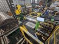 60” x .135” x 50,000 Lbs. Cincinnati/Herr-Voss Slitting Line. STOCK #0999625