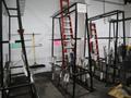 Vertical Material Storage Rack with CONTENTS- Auction Item