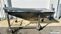 Vegetable / Produce Sorting / Washing / Cleaning / Holding Station  |  S.S. V-Bottom Trough w/Bottom Discharge