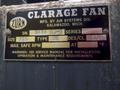 15 HP CLARAGE FAN MODEL XL MOTORIZED BLOWER: STOCK 18486