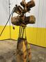 10,000 LB (5 TON) HARRINGTON MOTORIZED CHAIN HOIST W/ POWER TROLLEY: STOCK #19954