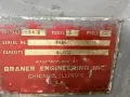 6,000 LB X 48" LBS BRANER HYDRAULIC DOWNLAYER TABLE: YOBRO #25221