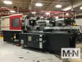 310 TON 36 OZ FERROMATIK MILACRON MODEL MT310-36 WIDE PLATEN INJECTION MOLDING MACHINE MFG 2001