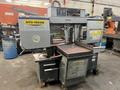 USED HYD-MECH 16" X 18" SEMI-AUTOMATIC HORIZONTAL MITERING BANDSAW MODEL S-23P, Stock# 11107, Year: 2003