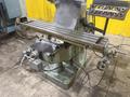 2 HP BRIDGEPORT SERIES I VERTICAL RAM TYPE KNEE MILL, WITH DRO &amp; POWER FEEDS: YOBRO #25294