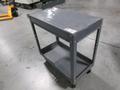Steel Rolling 2 Shelf Shop Cart- Auction Item