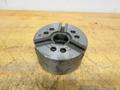 Kitagawa B-206 Open Center 6", 3-Jaw Power Chuck (Flatback), with A2-5 Mounting Adapter- Auction Item
