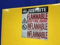 JUSTRITE 110 GAL FLAMMABLE STORAGE CABINET