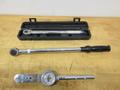 Torque Ratchets (3), Craftsman 1/2" Drive, ProGrade 3/8" Drive, Sekonk 1/4" Drive- Auction Item