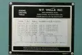 W.F. Wells Model F-16-1 16" x 20" Twin Post Semi-Automatic Horizontal Metal Cutting Bandsaw