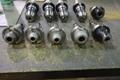 CT40 Taper Tool Holders: (4) Nikken NPU-13 Keyless Drill Chucks, (6) End Mill Holders- Auction Item