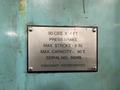 90 TON X 8' CINCINNATI HYDRAULIC PRESS BRAKE: STOCK #76649