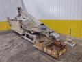 17 CUBIC FT ALMCO MODEL #V-16TF TUB TYPE VIBRATORY FINISHER W/ CONVEYOR LOAD &amp; SHAKER TABLE: YOBRO #25321