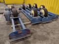40 TON (80,000 LBS) x 15' WEBB MODEL R-500 POWERED TANK TURNING ROLLS; 1 DRIVE &amp; 3 IDLERS: STOCK #23747
