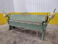 8' X 12 GA CHICAGO D&amp;K MODEL #SB-812 HAND BENDING APRON BRAKE: STOCK #23717