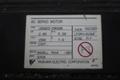 Used Haas Servo Axis Motor Sigma 1- 09 (Long) Part #93-62-0013 (Yaskawa Model USAGED-09A22K)