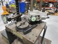 Kennametal Tool Presetting Table On Heavy Duty Steel Table; Starrett Micrometers, Federal Dial Indicators- Auction Item