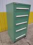 5 DRAWER VIDMAR INDUSTRIAL STORAGE CABINET 30" X 27.5" X 59": STOCK #21373 (60 AVAILABLE)
