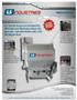 LS INDUSTRIES BARREL TYPE TUMBLE BLAST MACHINE &amp; DUST COLLECTOR: YOBRO #24013