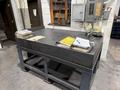 48" X 72" X 12" GRANITE SURFACE PLATE WITH STAND. STOCK # 0223326
