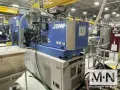 121 TON 4.3 OZ JSW MODEL J110AD-180H ELECTRIC INJECTION MOLDING MACHINE MFG 2005