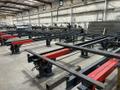 Akyapak 3ADM 1200 3-Spindle 10-Axis CNC Drilling Line, 2025 – 51″ x 23″ AST1300 Double Miter Bandsaw, Chip Conveyor, Transfer Tables