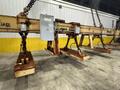 53 TON (107,500 LBS) BUSHMAN MODEL #MT420 TELESCOPING MAGNETIC SPREADER LIFTING BEAM  W/ OHIO MAGNETICS DIESEL GENERATOR: STOCK #20420