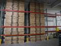 Pallet Racking: (4) 16'H x 48" Uprights, Tear-Drop Style, (9) 10' Shelves, Wire Decking - NO CONTENTS- Auction Item