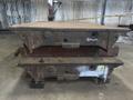 85&quot; X 146&quot; HEAVY DUTY STEEL LAYOUT TABLE: STOCK #12439