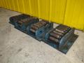 (4) 15 TON HILLMAN ROLLER TYPE MODEL #15-0T NARROW MACHINE SKATES: STOCK #23001