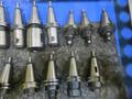 Cat 40 Taper Tool Holders (22) Including ER32, E16 Tool Holders, End Mills, and More- Auction Item