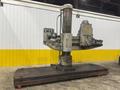 8&#039; ARM x 19&quot; GIDDINGS &amp; LEWIS MODEL #956-CHIPMASTER RADIAL ARM DRILL ON 360° T-SLOTTED BASE: STOCK #23546