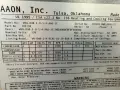 AAON DANDELION HEAT PUMP  -  WVA-048-E-0-1-4-AA0-JC