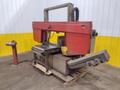 14" X 20.5" BOMAR MODEL #SL-520 SEMI-AUTOMATIC DUAL POST HORIZONTAL BAND SAW, 2003: STOCK #19577