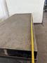 124&quot; X 50&quot; STEEL DRILLED &amp; TAPPED LAYOUT TABLE W/ STAND. STOCK # 0667025.