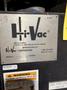 HiVac model 875 SP stationary vacuum s/n HV5731 with remote controls, 731 hours